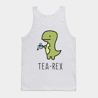 Tea-Rex Green Dino Tank Top